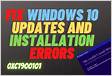 Windows Updates KBKB drops error